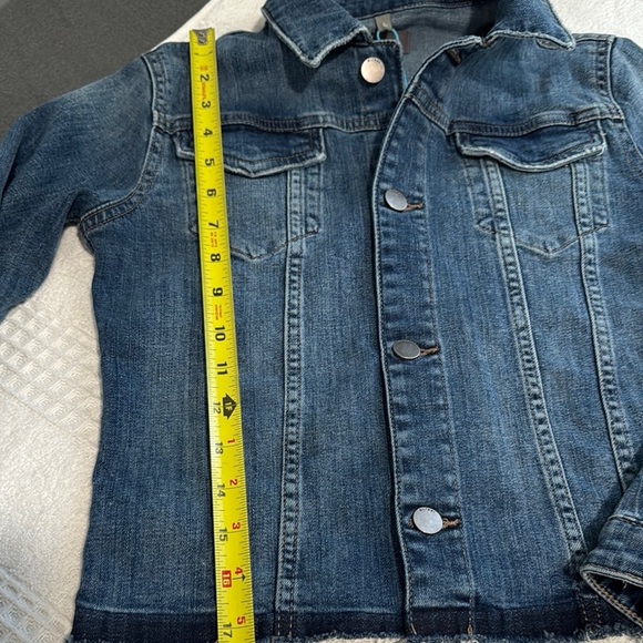 DL1961 Blue Jean Jacket Classic Denim Style - Picture 4 of 6